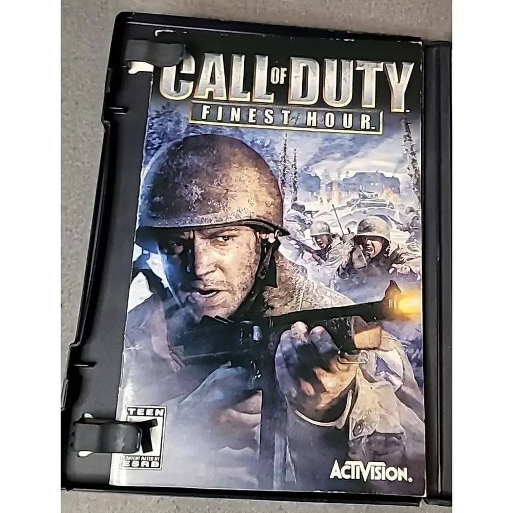 Call of Duty Finest Hour PlayStation 2 PS2 Game CIB Complete